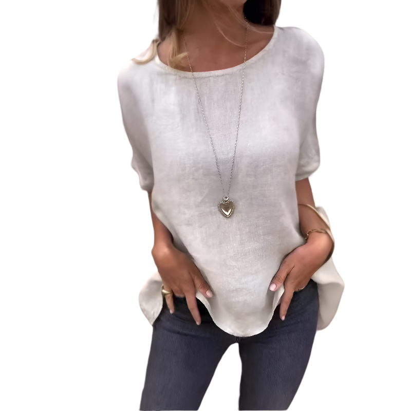 Elegant Cotton Linen Top